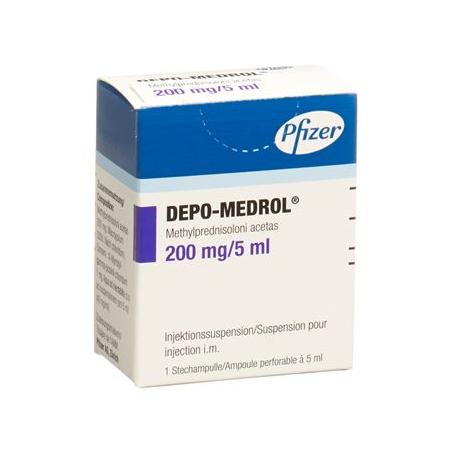 Depo-Medrol Inj Susp 200 mg/5ml trans 5ml - PrimeCare Global